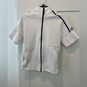 Short sleeved adidas jacket